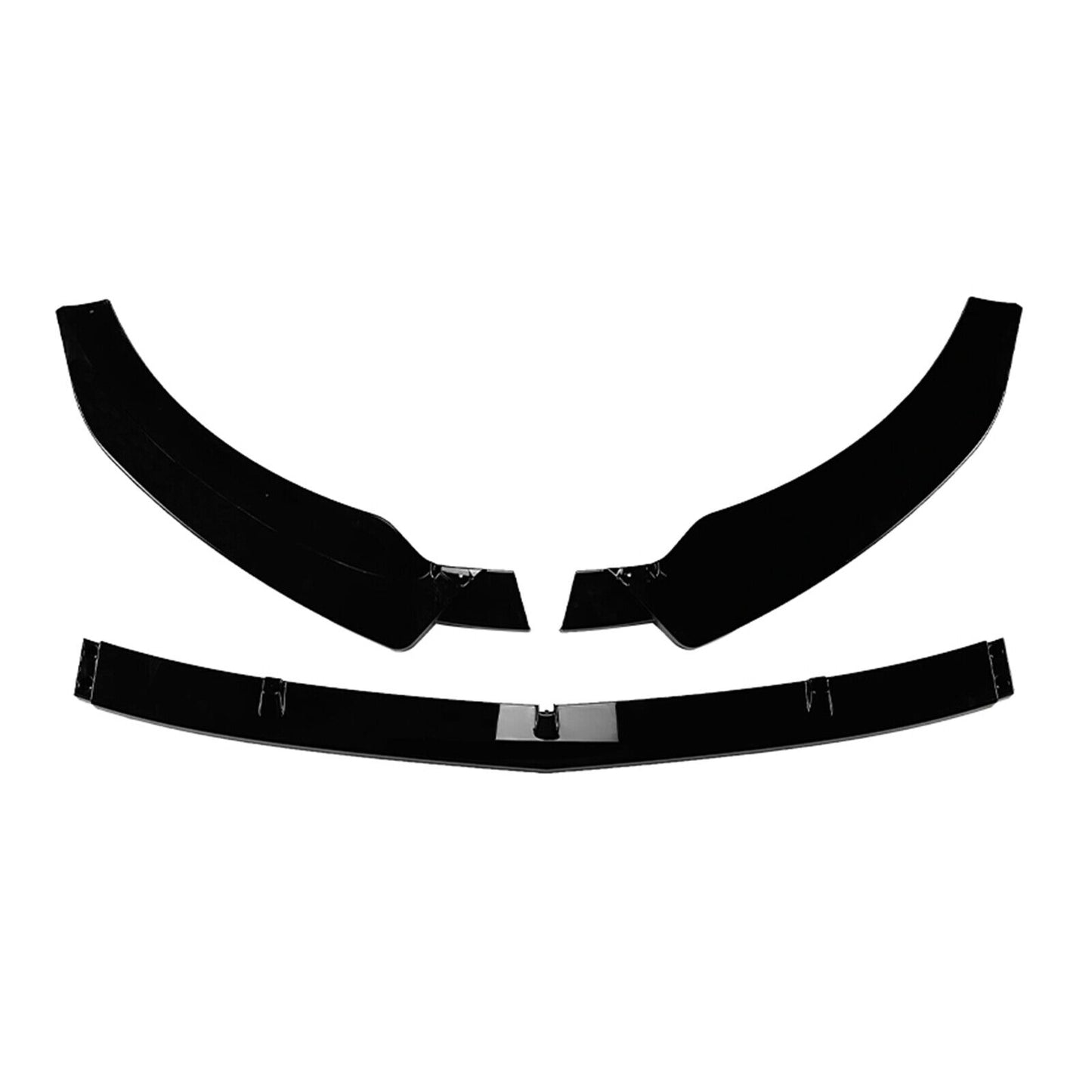 Front Spoiler Splitter Lip fits Benz A Class A45 A45S 2019-2023 Gloss Black
