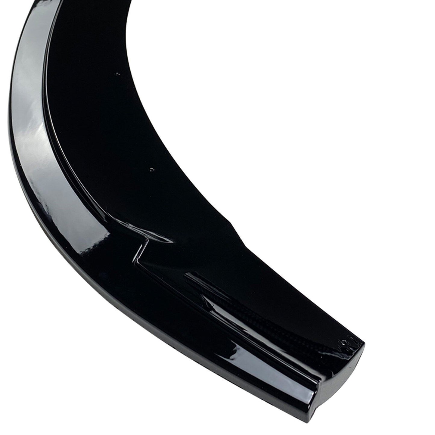 Front Bumper Spoiler Lip fits Benz C117 CLA200 CLA45 AMG 2013-15 Gloss Black