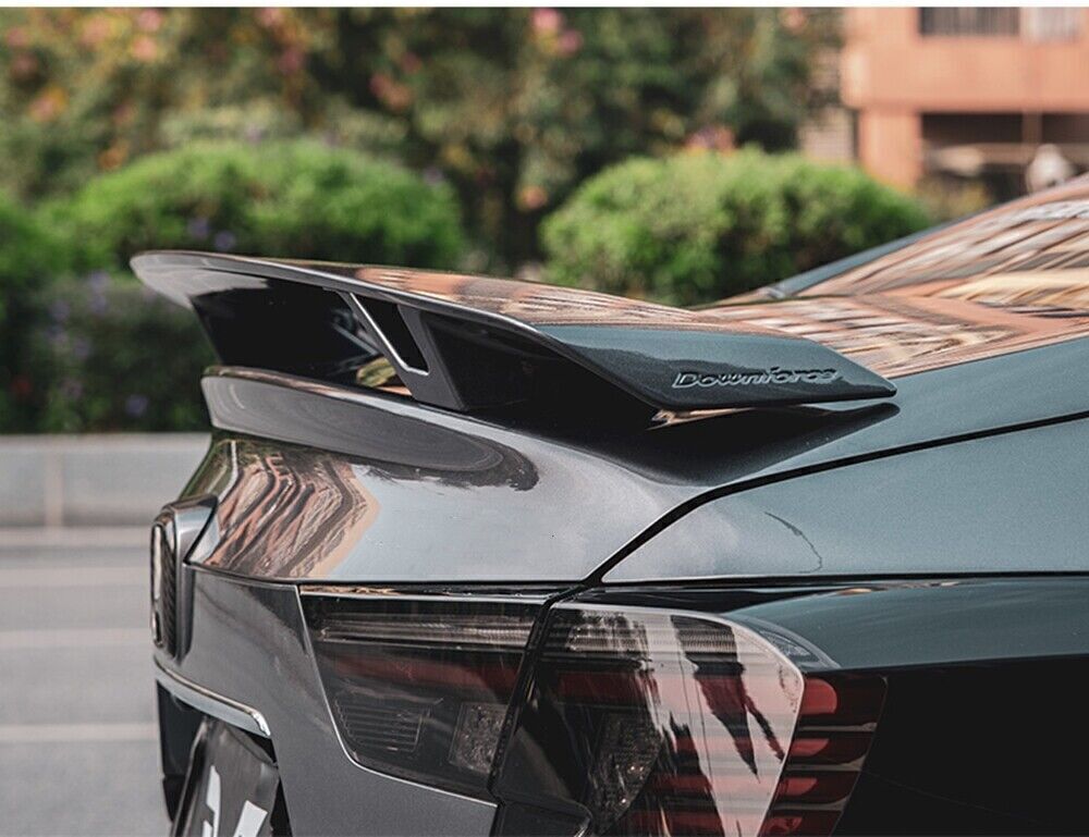 Dark Gray Reat Trunk Spoiler Wing Lip Body Kit fits Honda Accord 10th 2018-2022