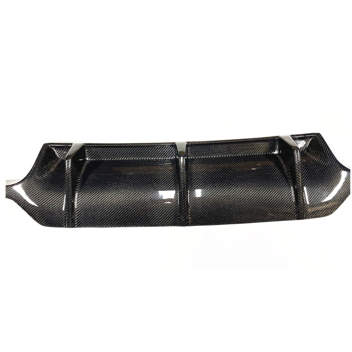 fits Mercedes Benz R230 SL63 SL65 AMG 4 Tip Rear Bumper Diffuser Lip Carbon Fiber