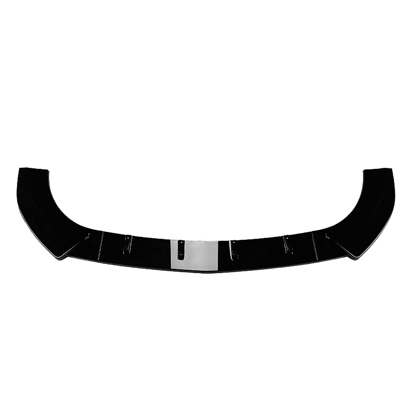 Front Bumper Spoiler Lip Splitter fits Benz V Class W447 2016-24 Gloss Black