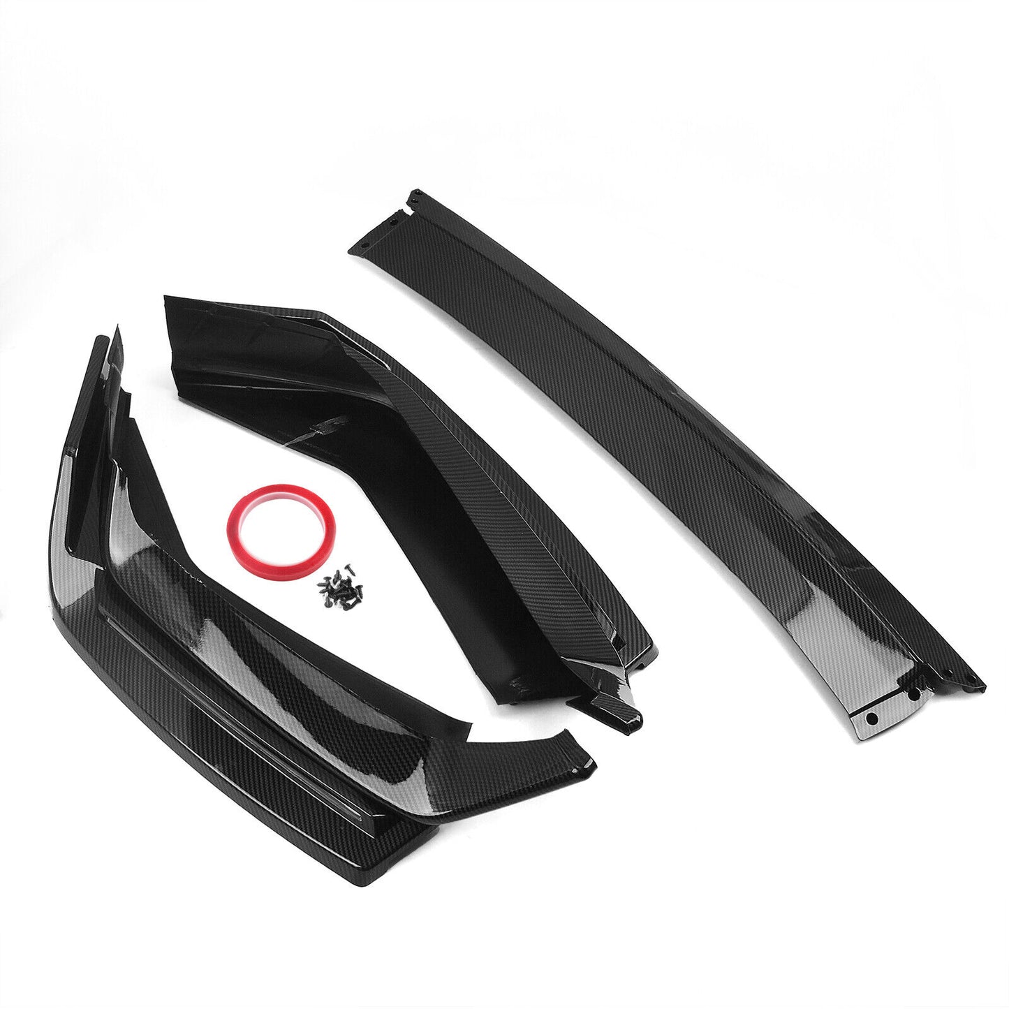 Front Bumper Spoiler Lip Splitter fits Honda Civic SI Hatchback 17-21 CB Style