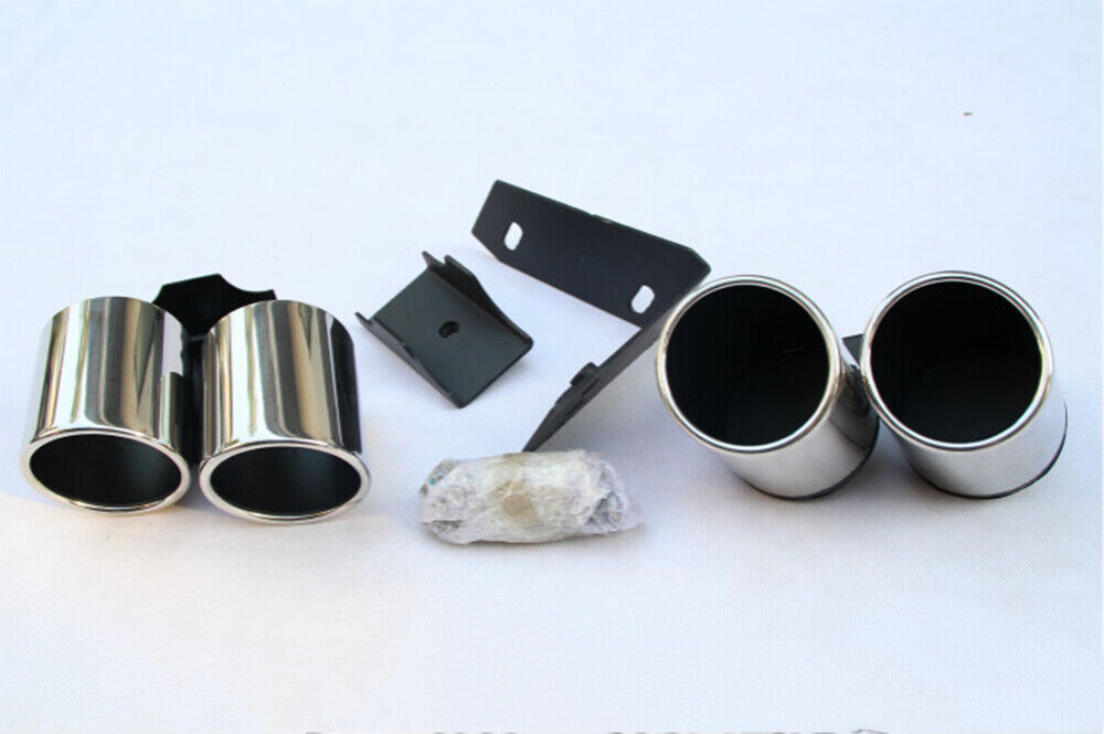 Rear Bumper Diffuser & Exhaust Tip fits Audi A4 B8.5 Sedan 2013-2016 2014