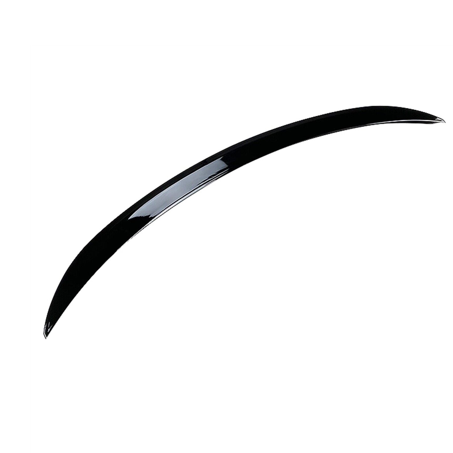 fits Mercedes Benz GLE Coupe Sport AMG 2015-19 Rear Trunk Spoiler Lip Gloss Black