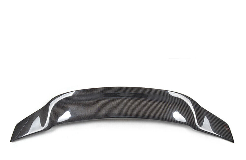 R Style Carbon Fiber Rear Trunk Lid Spoiler Wing Lip fits 2009-12 Audi A4 B8