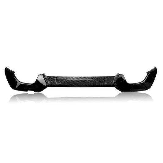 fits BMW G20 G28 M Sport 2019-2022 Rear Bumper Diffuser Spoiler Carbon Square