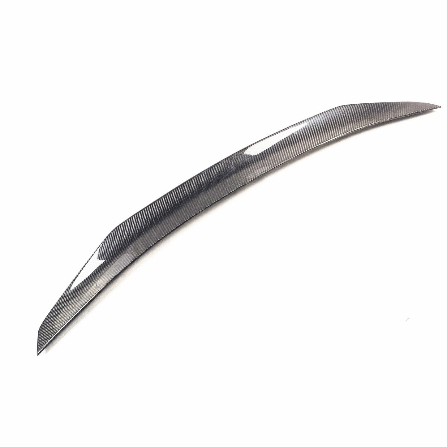 Carbon Fiber Rear Trunk Spoiler Lip fits Lexus GS200 GS300 GS450h 2013-2020 Black