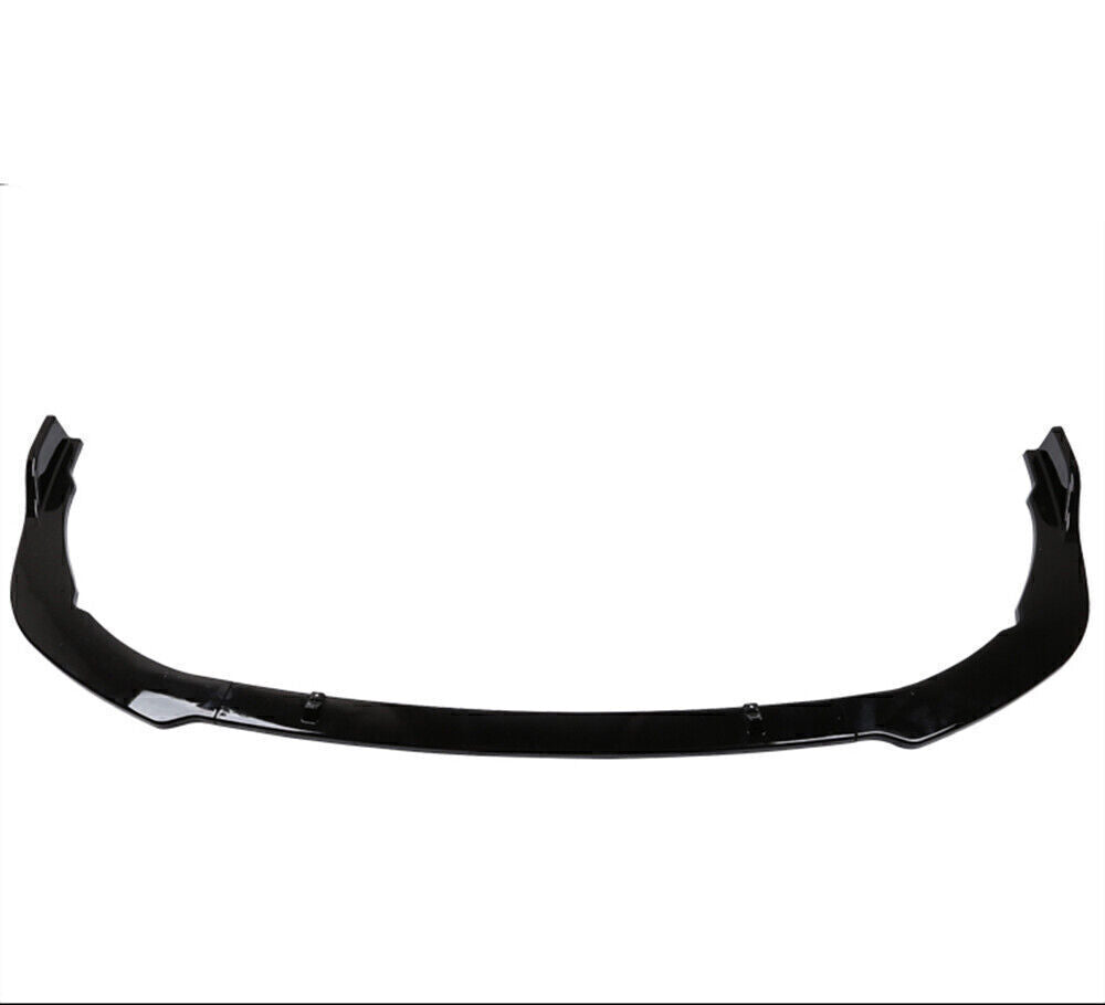 Gloss Black Front Bumper Spoiler Splitter fits Toyota Camry L LE XLE 2018 2019