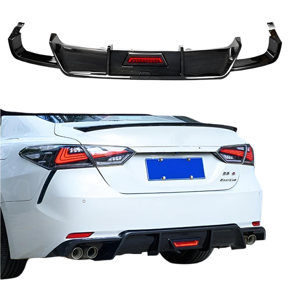 CB Look Rear Spoiler Lip W/ Light fits 2018-2023 2019 TOYOTA Camry Sport SE XSE
