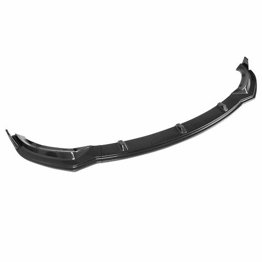 fits Tesla Model 3 2017-2023 Front Bumper Spoiler Splitter Lip Carbon Fiber Look