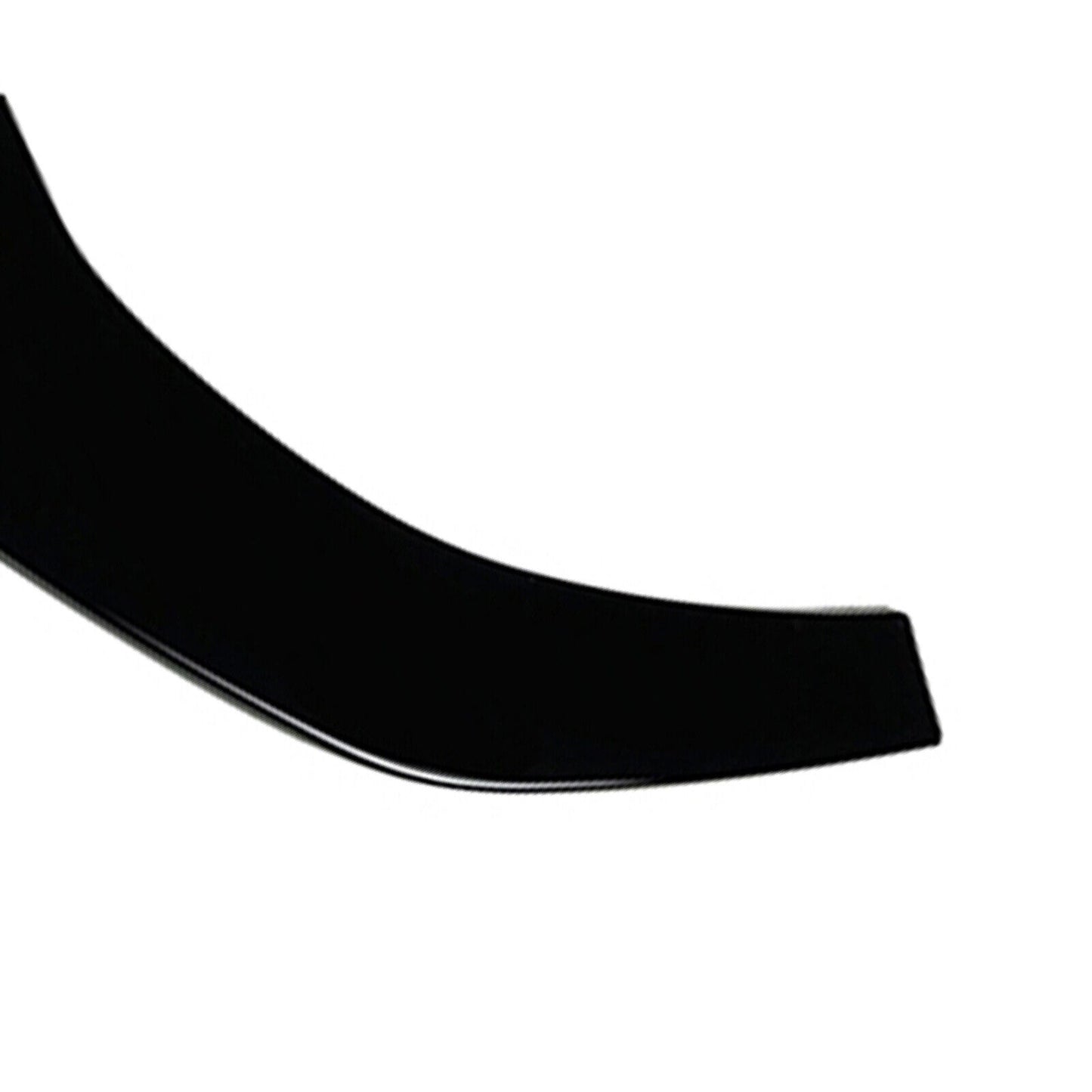 Gloss Black Front Bumper Spoiler Lip Splitter fits VW Golf 7 MK7 Rline 2013-2016