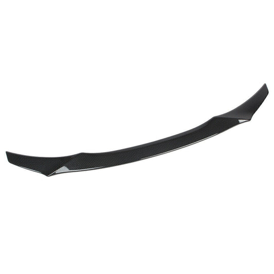 Rear Trunk Spoiler Wing Lip fits 2019-2020 Mazda 3 Axela Carbon Fiber Look Black