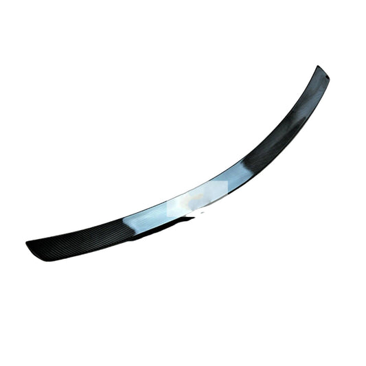 Fits Mercedes C Class Coupe C63 AMG Style W204 Carbon Fibre Lip Spoiler 2011-2015