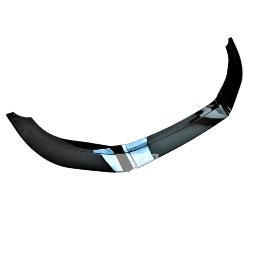Fits VW Golf MK6 R20 R Gloss Black Front Splitter Spoiler Lip Body Kit 2008-2013