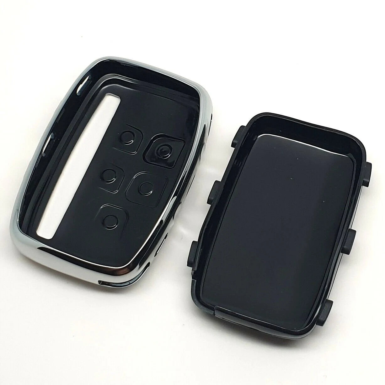 Carbon Fibre Pattern TPU Car Key Fob Cover Case For Land Range Rover Jaguar XF