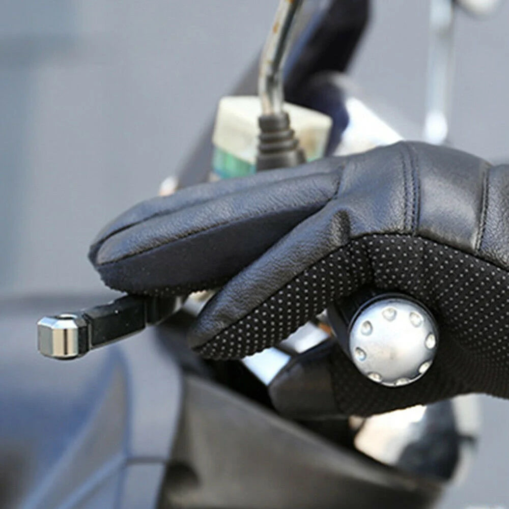 Electric Heated Gloves Warmer Hand USB Rechargeable Outdoor Motorcycle Cycling Temperature Adjustable