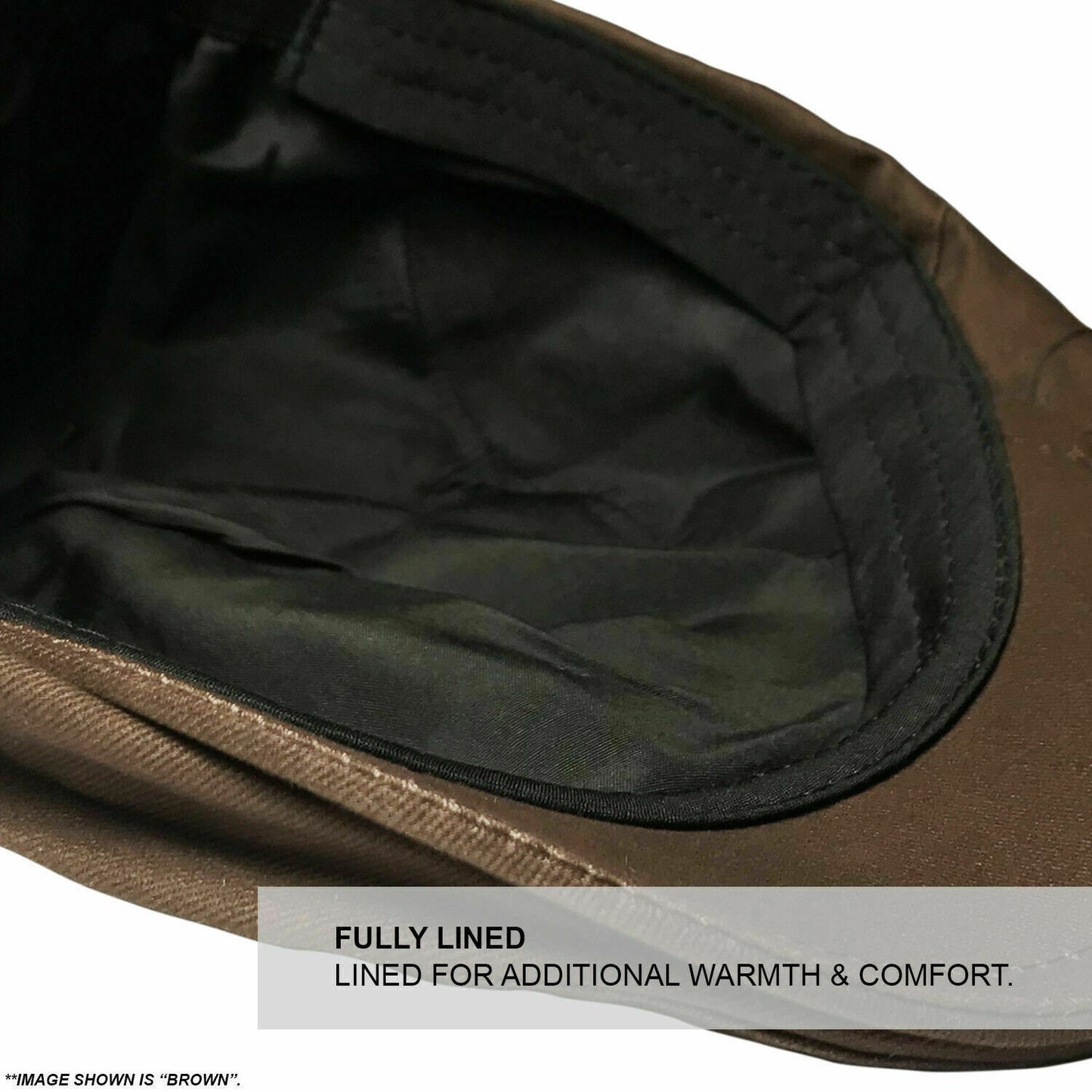 Brushed Cotton Flat Cap Classic Gatsby Flat Cap Cabbie Baker Boy Newsboy