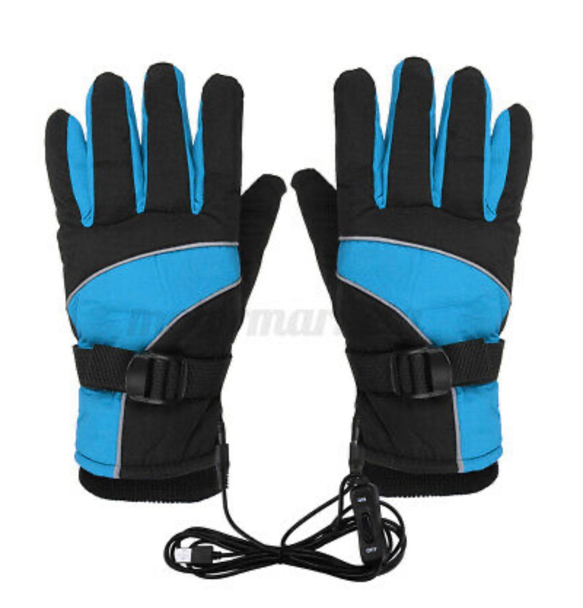 Electric USB Heated Gloves Rechargeable TouchScreen Waterproof Motorcycle Skiing