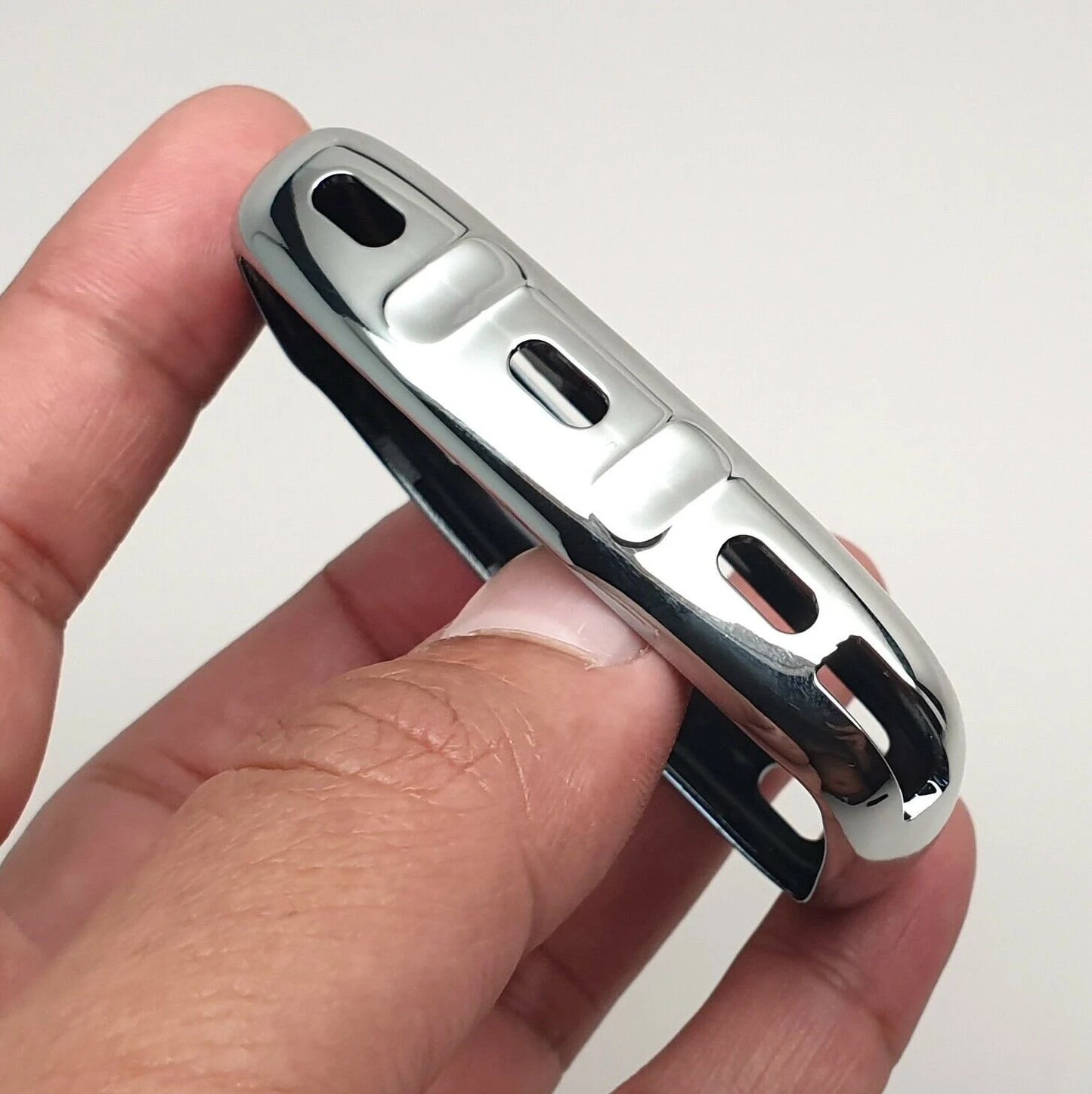 Carbon Fibre Pattern TPU Car Key Fob Cover Case For Land Range Rover Jaguar XF