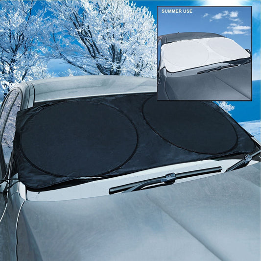 Frost Shield Car Windscreen Cover Snow Ice Protection Winter Window Guard Screen