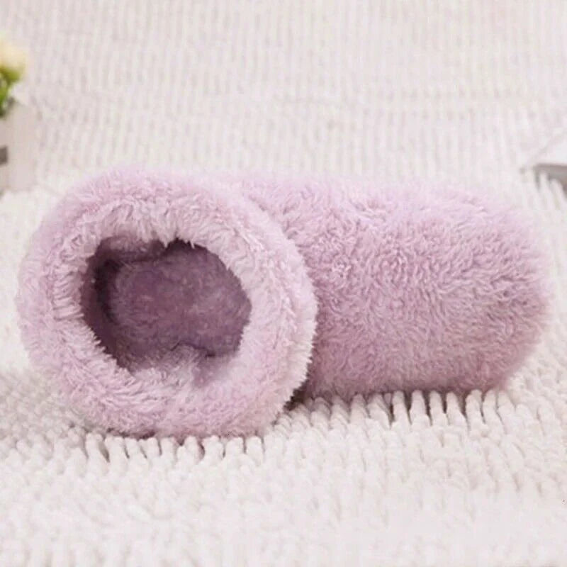 Electric USB Shoe Plush Slippers For Feet Heat Washable Winter Sock Shoes