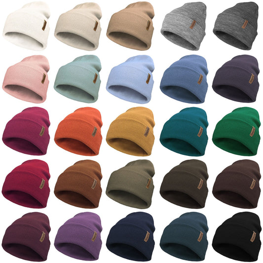 Classic Beanie Unisex Soft Warm Winter Woolly Hat