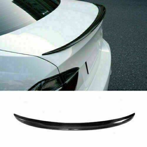 Fits BMW 3 Series E90 M Sports Rear Trunk Boot Lip Spoiler Gloss Black 05-11