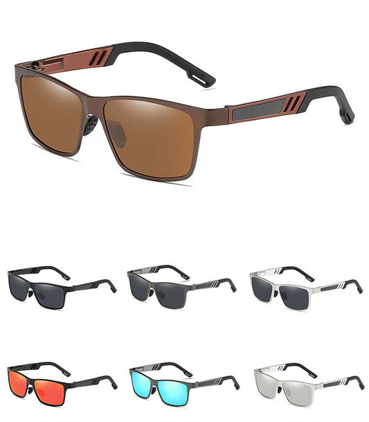Unisex Polarized Mirror Vintage Retro Driving Sunglasses