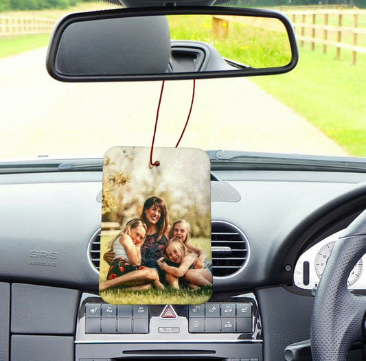 Personalised Car Air Freshener Birthday Gifts For Her Him Friend Mum Mothers Day Gift