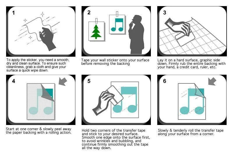 Live Laugh Love Family Home Quote Wall Stickers Art Room Removable Decals DIY Art