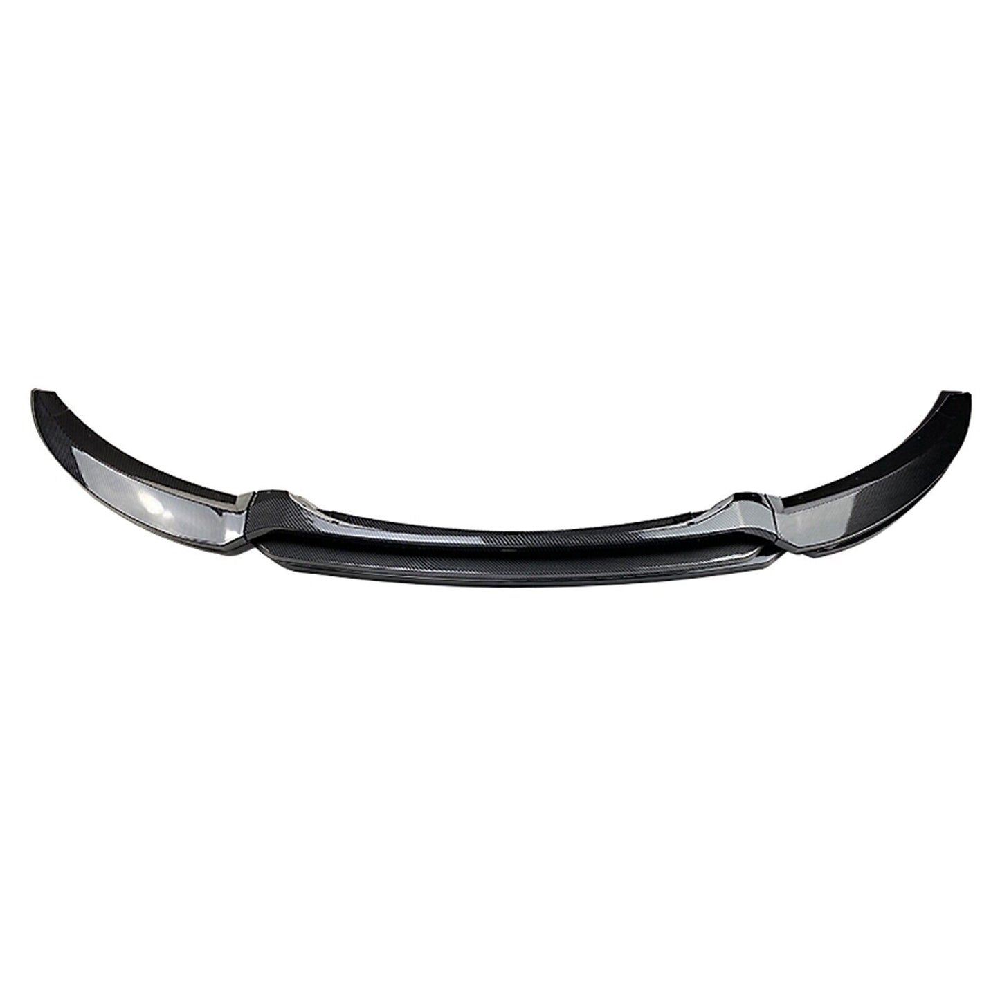Front Bumper Spoiler Lip Kit For BMW 1 Ser E82 E88 2007-2013 M Sport Carbon Look
