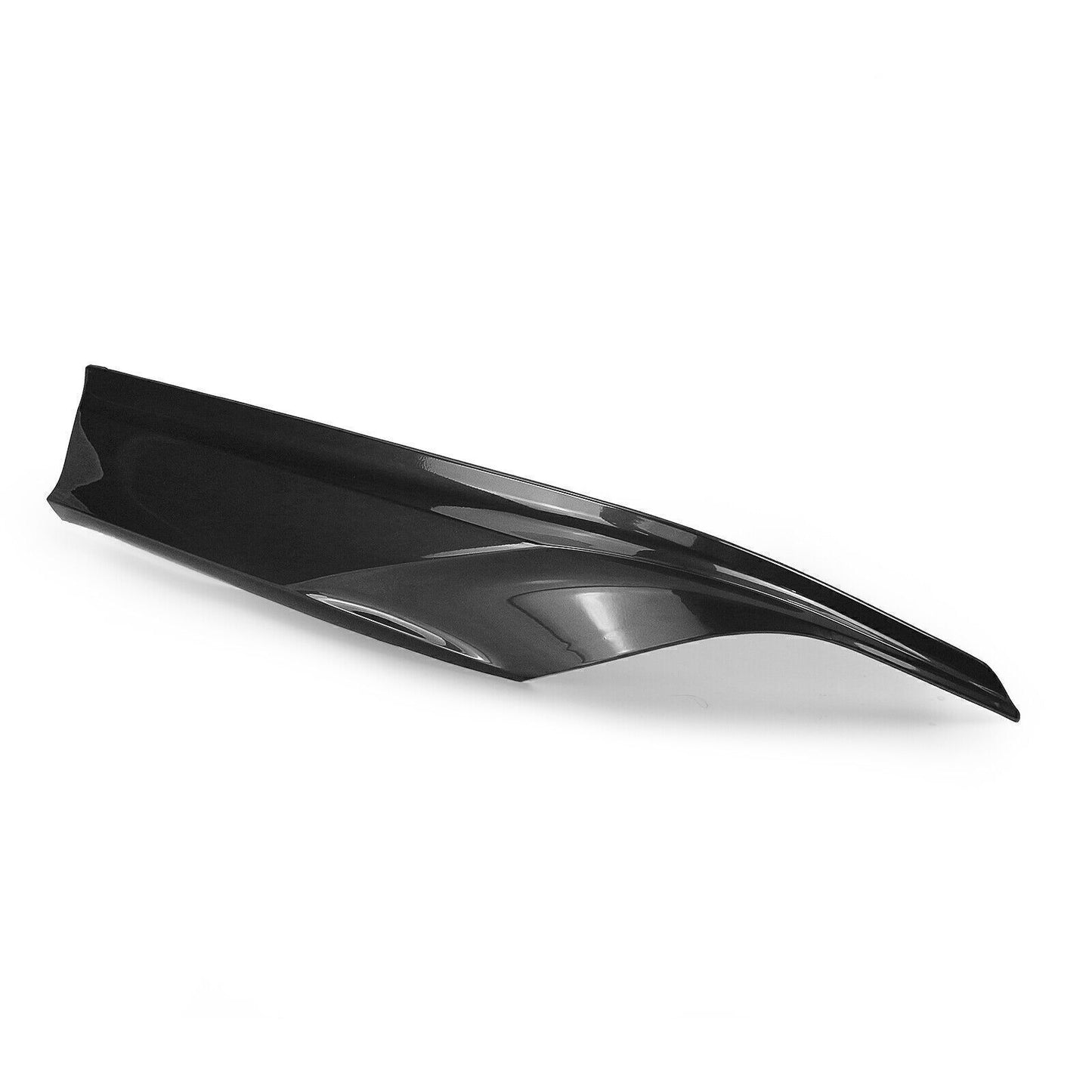 Black Rear Bumper Diffuser W/Light +Side Splitter Set For Honda Accord 2018-2022