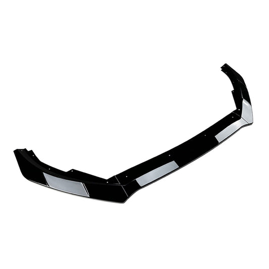 1Set Front Bumper Spoiler Lip Kit For Focus MK4 ST Line 2019-2022 Glossy Black