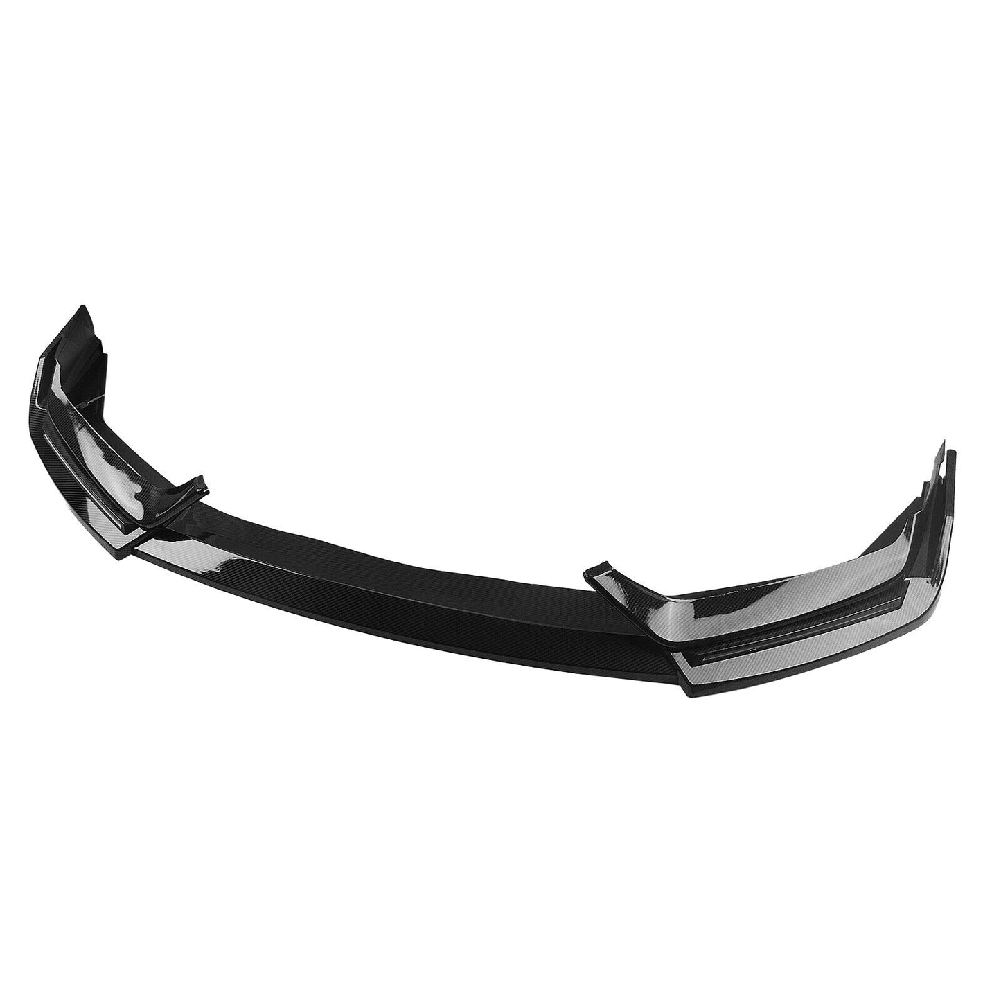 Front Bumper Spoiler Lip Splitter For Honda Civic SI Hatchback 2017-21 CB Style