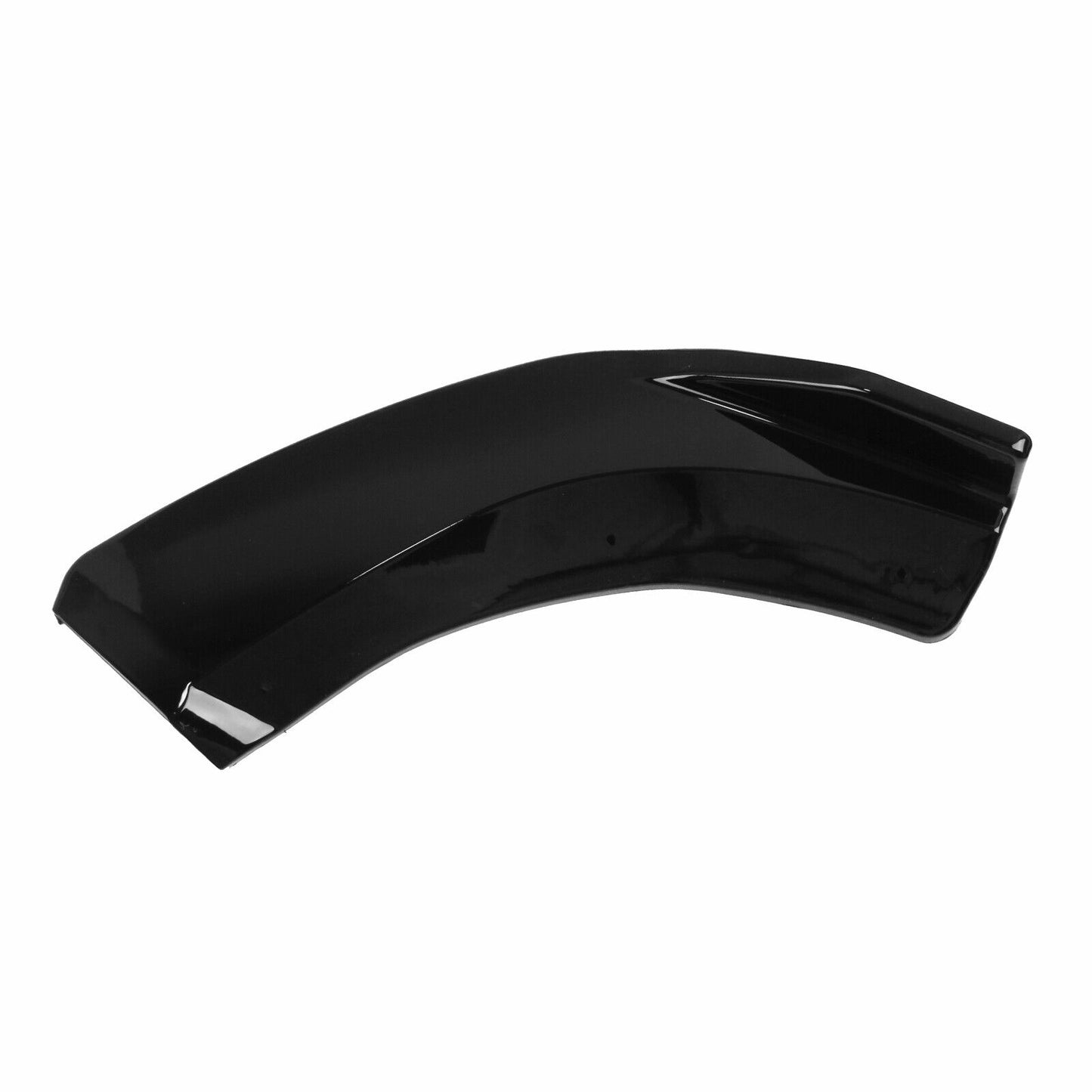 Front Bumper Lip Spoiler For Mercedes-Benz W204 C200 C250 C300 2008-2014 Black