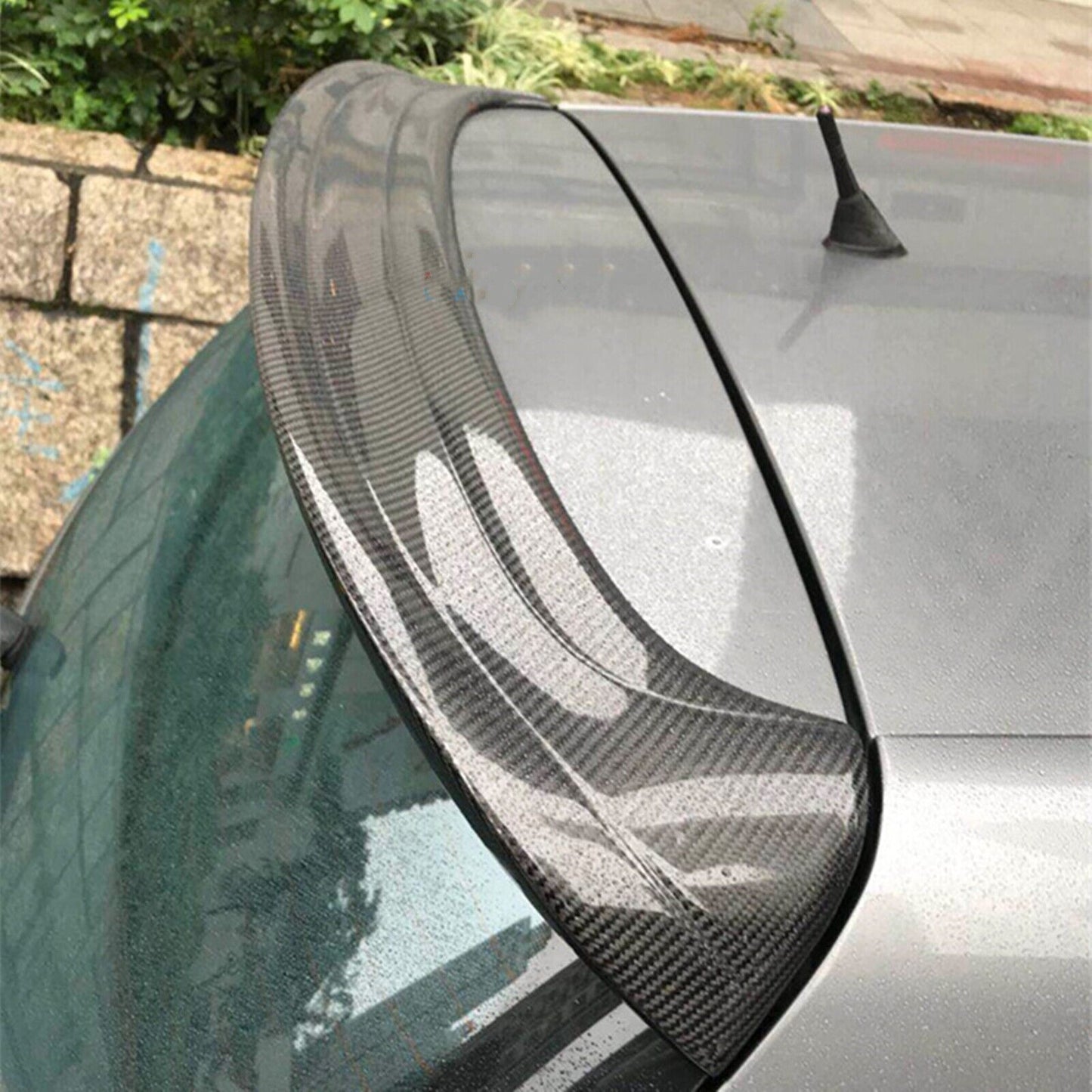 Carbon Fiber Rear Roof Spoiler For VW Volkswagen MK5 Golf 5 GTI R32 2005-2009