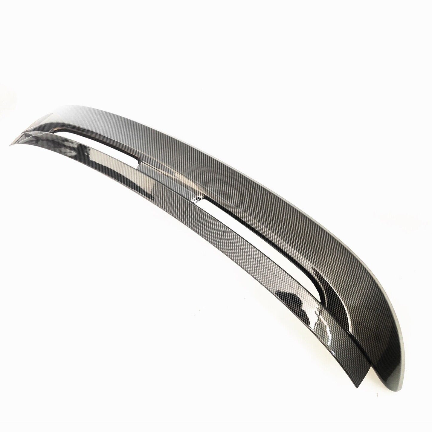 Rear Trunk Spoiler Wing Roof Lid For Benz Smart Fortwo 2022-23 Carbon Fiber Look
