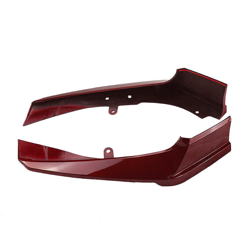 5Pcs Front Bumper Spoiler Red Surround Molding Trim For Honda Accord 2018-2020