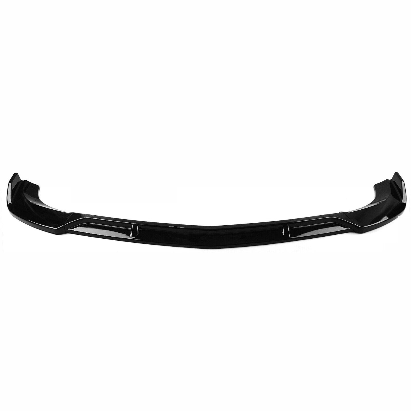 Front Bumper Lip Spoiler For Mercedes-Benz W204 C200 C250 C300 2008-2014 Black