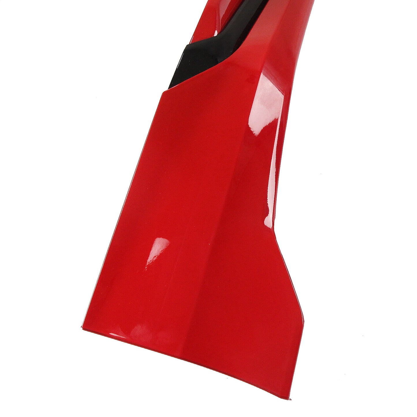 Car Front Bumper Spoiler Lip Side Cover Red For Honda Civic 11th 2022-2024 YOFER