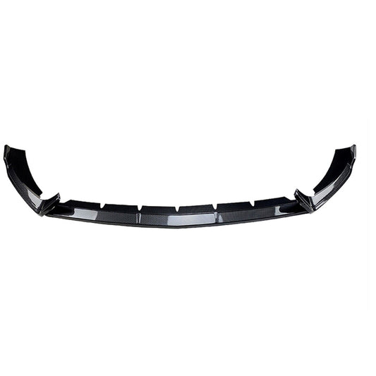 Front Bumper Spoiler Lip For Benz E-Class W213 E260 E300 AMG 2021-2023 Carbon Fiber