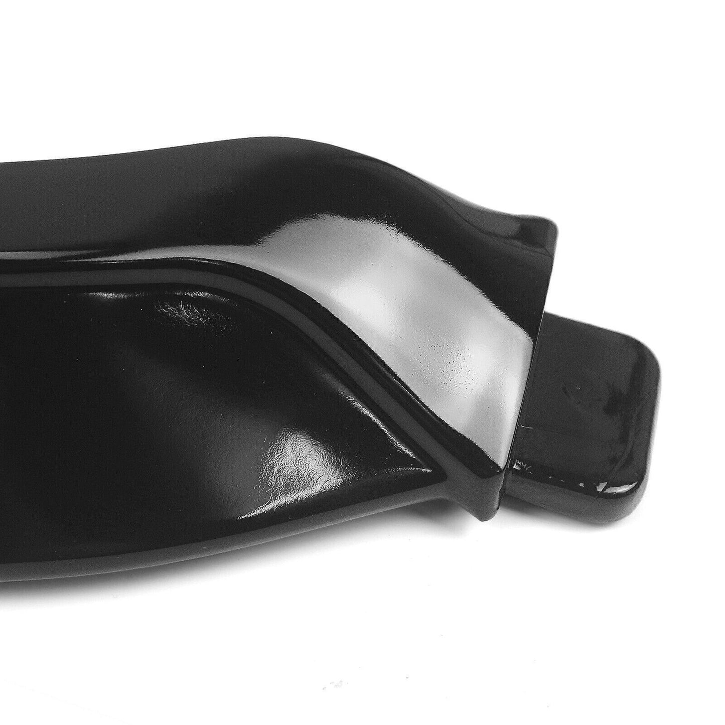 Gloss Black Front Bumper Spoiler Lip For Mercedes Benz E-Class W213 2021 Sport