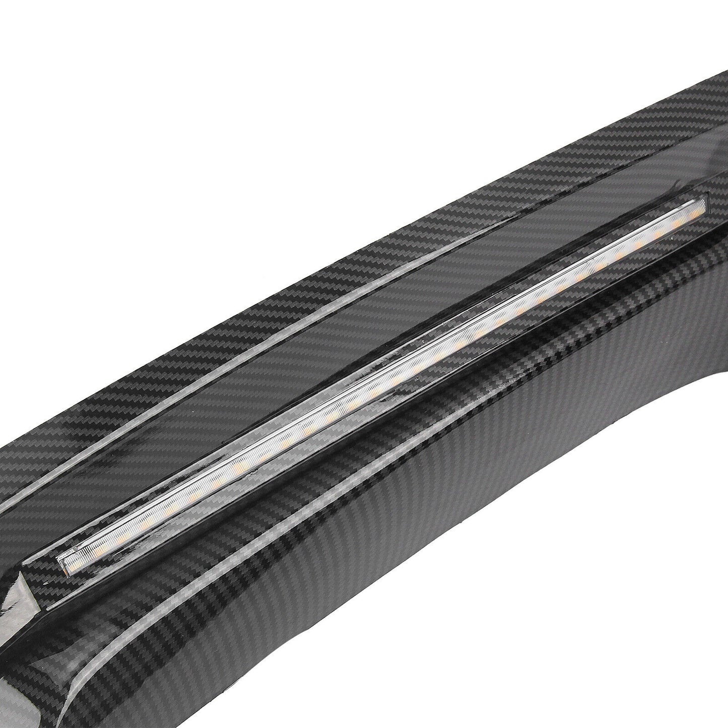 Front Bumper Spoiler Lip Splitter For Honda Civic SI Hatchback 2017-21 CB Style