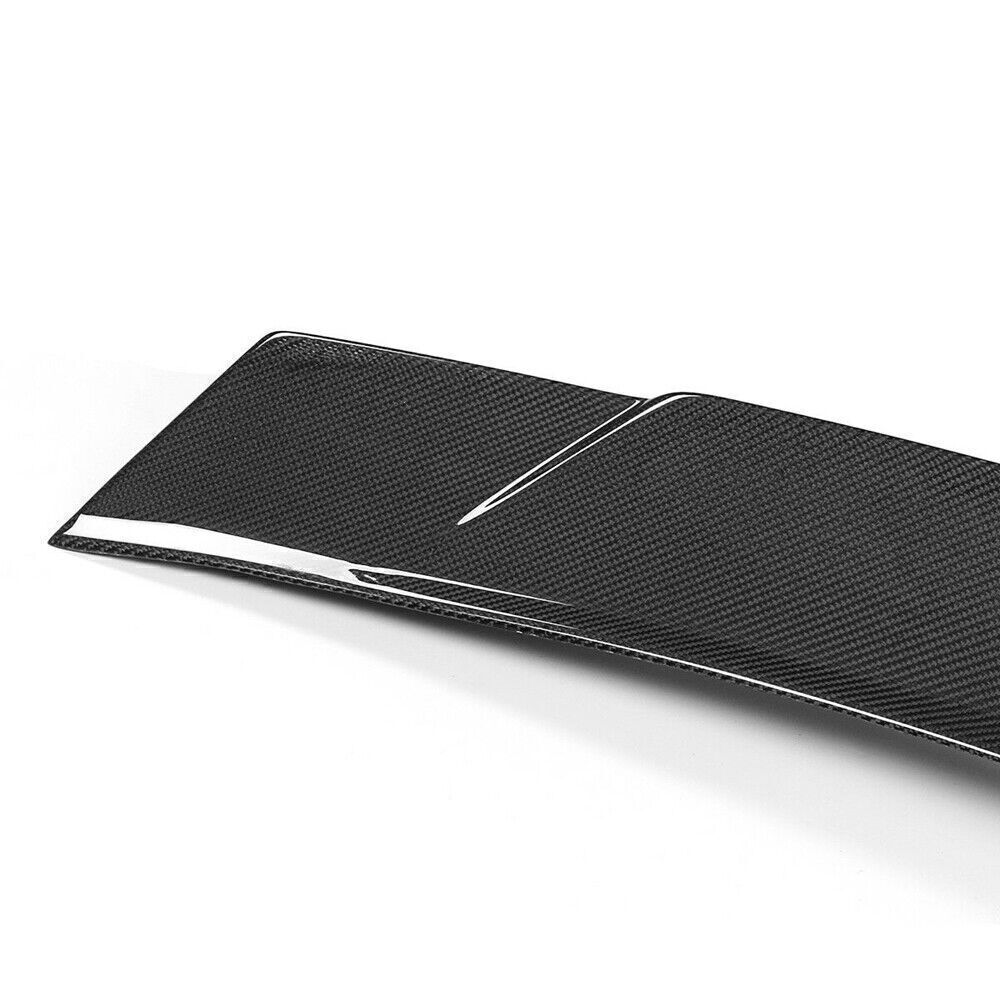 Real Carbon Fiber Rear Trunk Spoiler Lid For Cadillac CTS Sedan 2008-2013 4Door