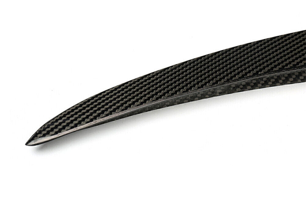 Carbon Fiber Car Rear Trunk Wing Spoiler Wing Lip For Tesla Model 3 2017-2023 DC