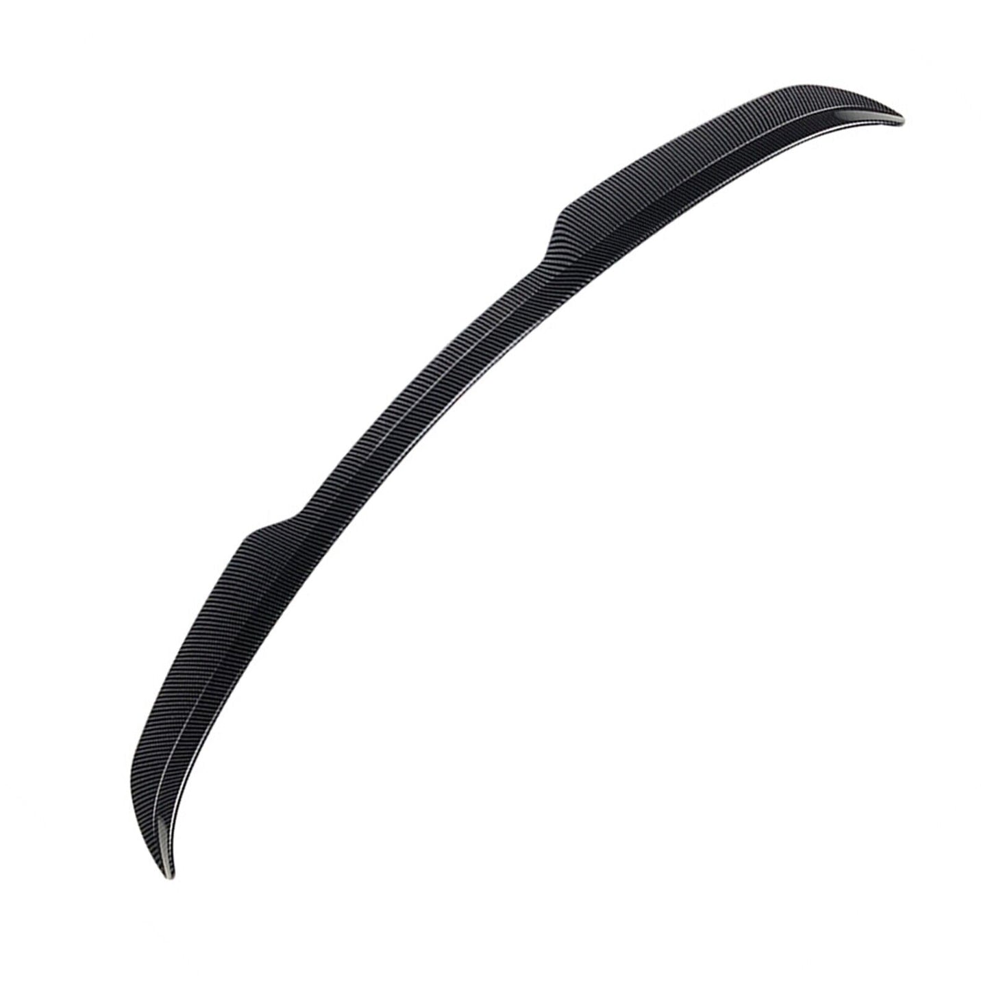 1x Carbon Fiber Style Rear Trunk Spoiler Lip Wing For Hyundai I30N MK3 2017-2022