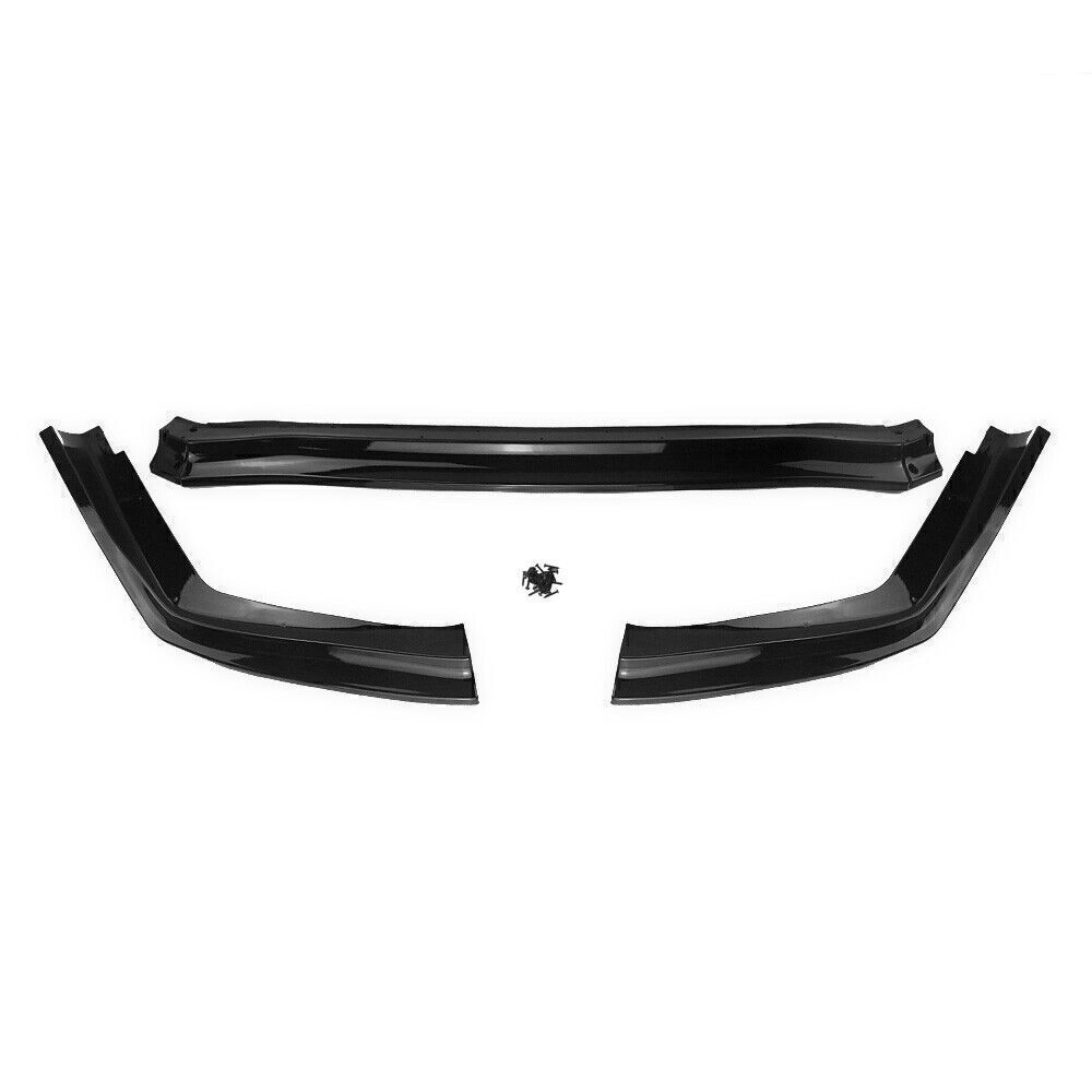 For Subaru Impreza WRX 2015-20 Car Front Bumper Spoiler Splitter Lip Gloss Black