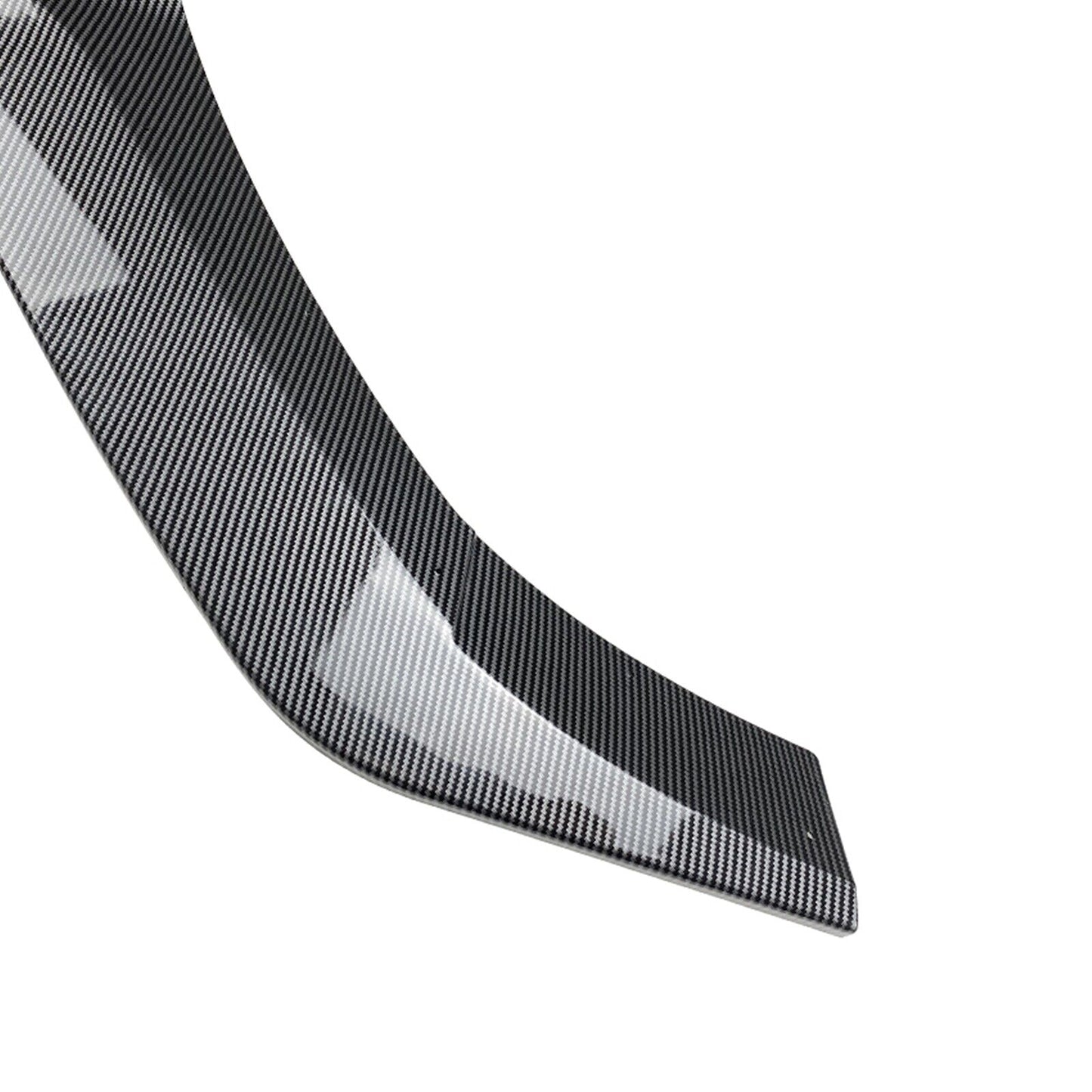 Front Bumper Spoiler Lip Kit For Benz E Class Coupe C207 2013-2016 AMG Carbon Fiber