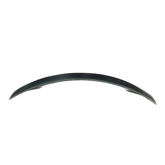 Black Rear Trunk Spoiler Wing For Infiniti Q60 Q60S Coupe 2017-2022 Carbon Fiber