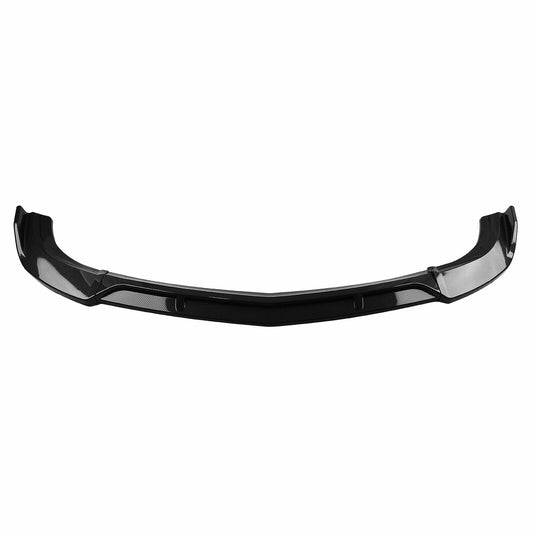 1Pc Carbon Fiber Front Bumper Spoiler Lip For M-Benz W204 C200 C250 C300 2008-2014